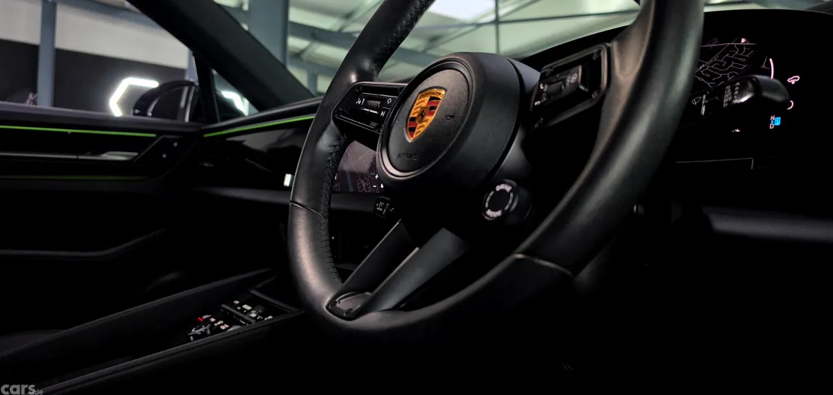 Porsche Macan SUV, Electric, 2024, Black