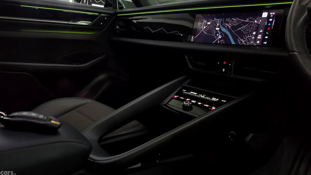 Porsche Macan SUV, Electric, 2024, Black
