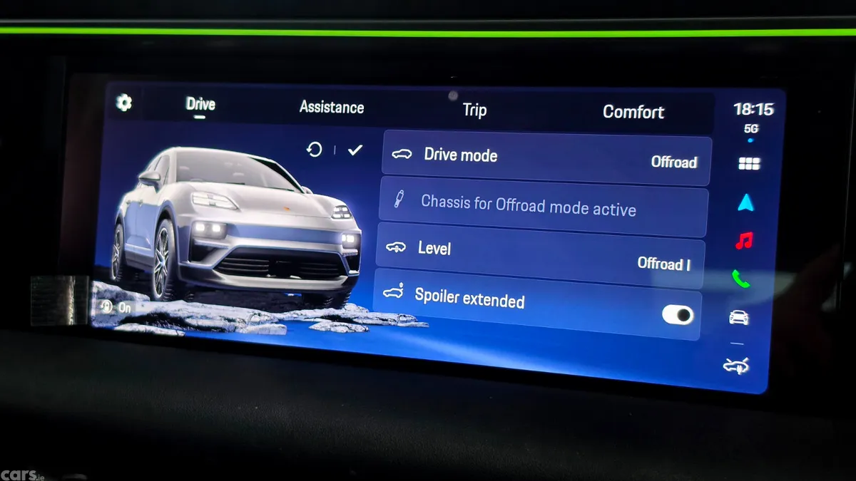 Porsche Macan SUV, Electric, 2024, Black