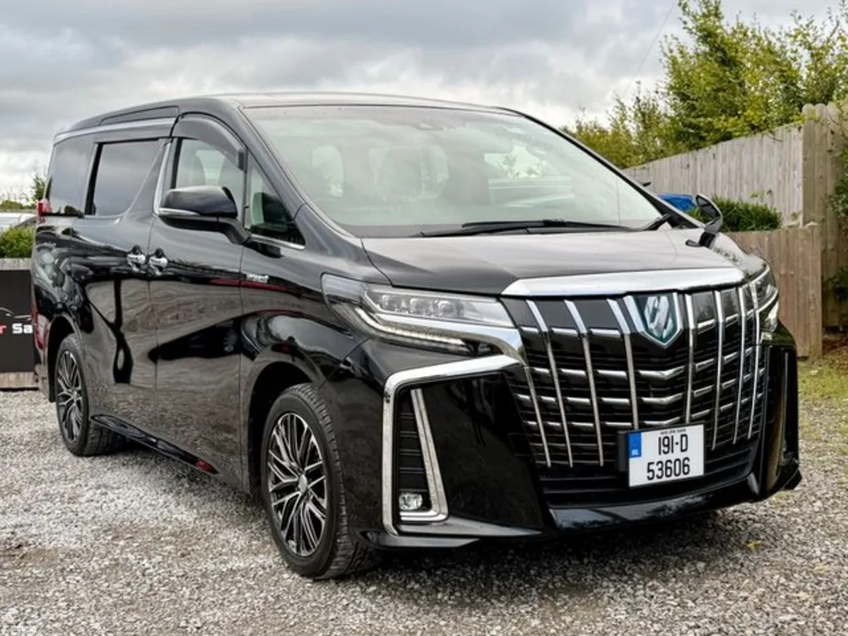 Toyota Alphard MPV, Petrol Hybrid, 2019, Black