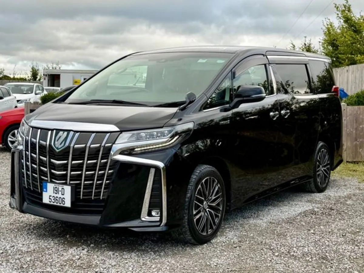 Toyota Alphard MPV, Petrol Hybrid, 2019, Black