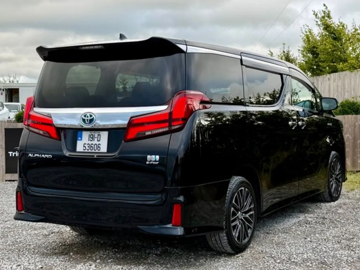 Toyota Alphard MPV, Petrol Hybrid, 2019, Black