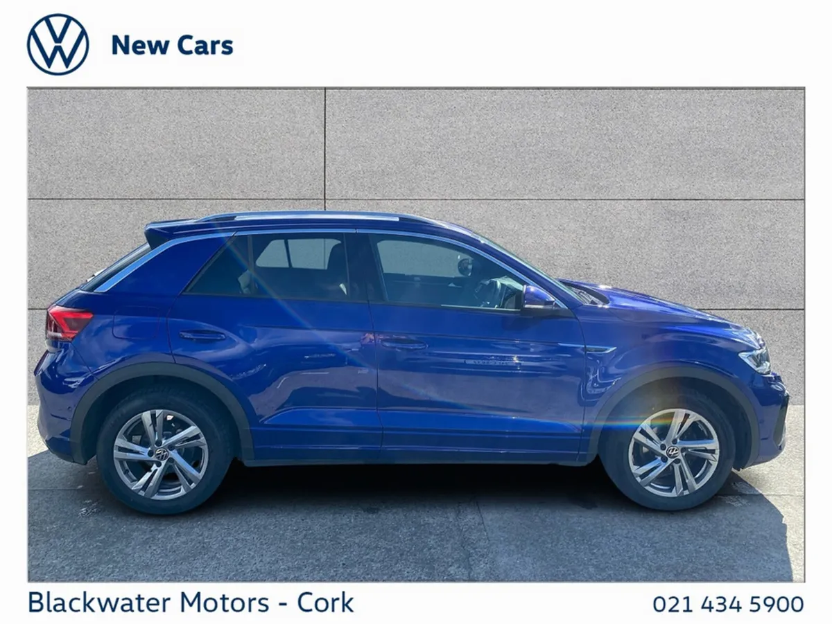 Volkswagen T-Roc SUV, Petrol, 2023, Blue