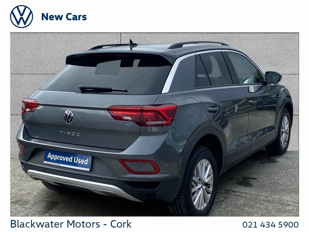 Volkswagen T-Roc SUV, Petrol, 2023, Grey
