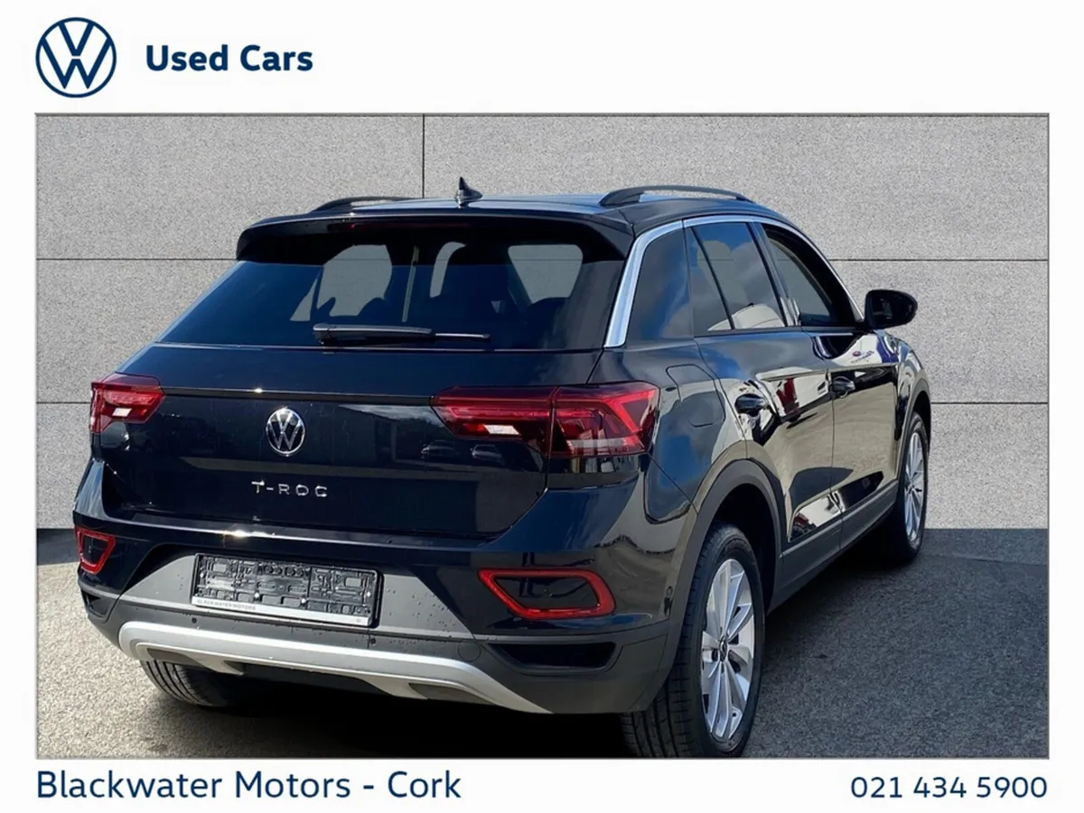 Volkswagen T-Roc SUV, Petrol, 2026, Black