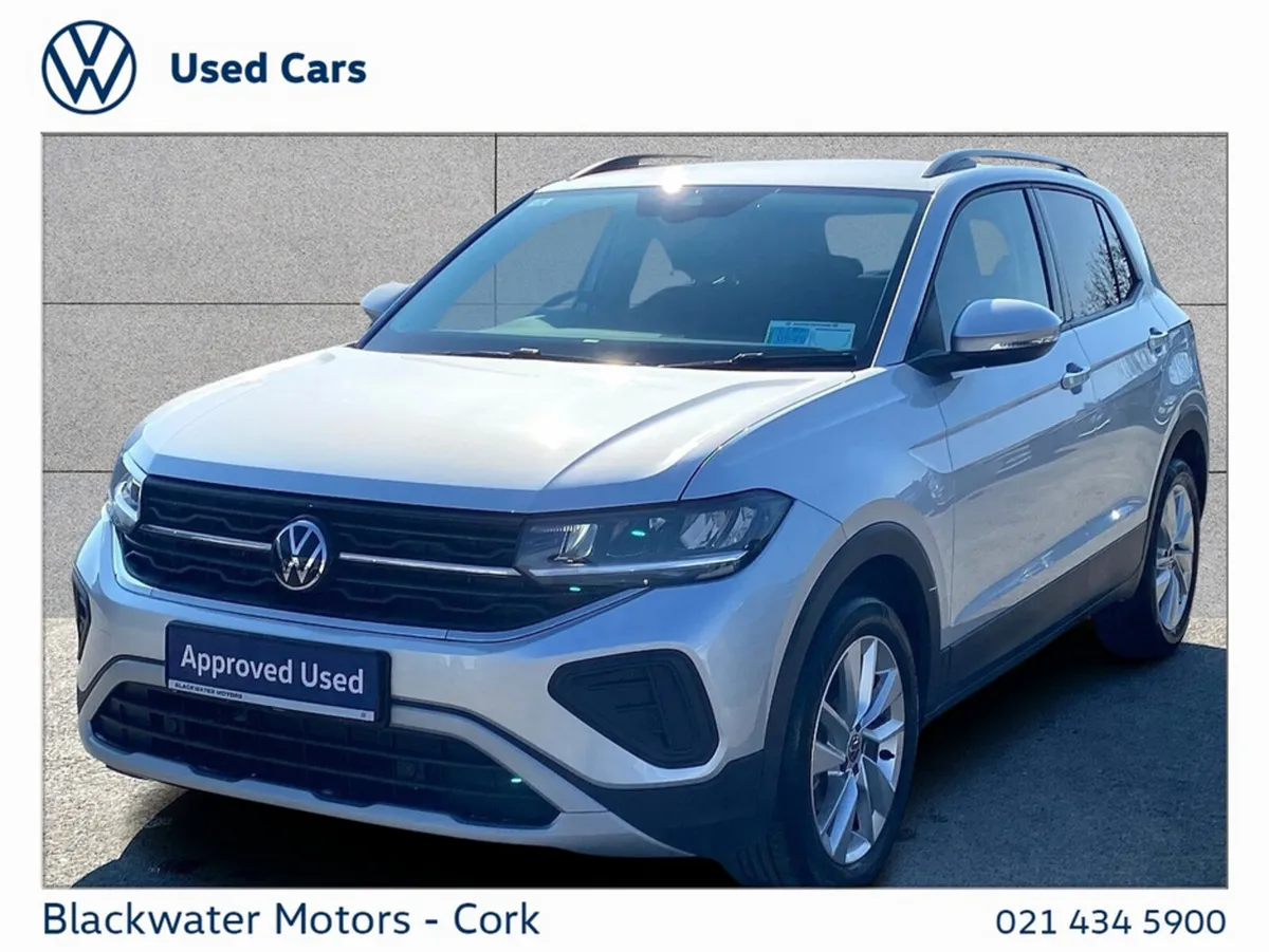 Volkswagen T-Cross SUV, Petrol, 2026, Silver