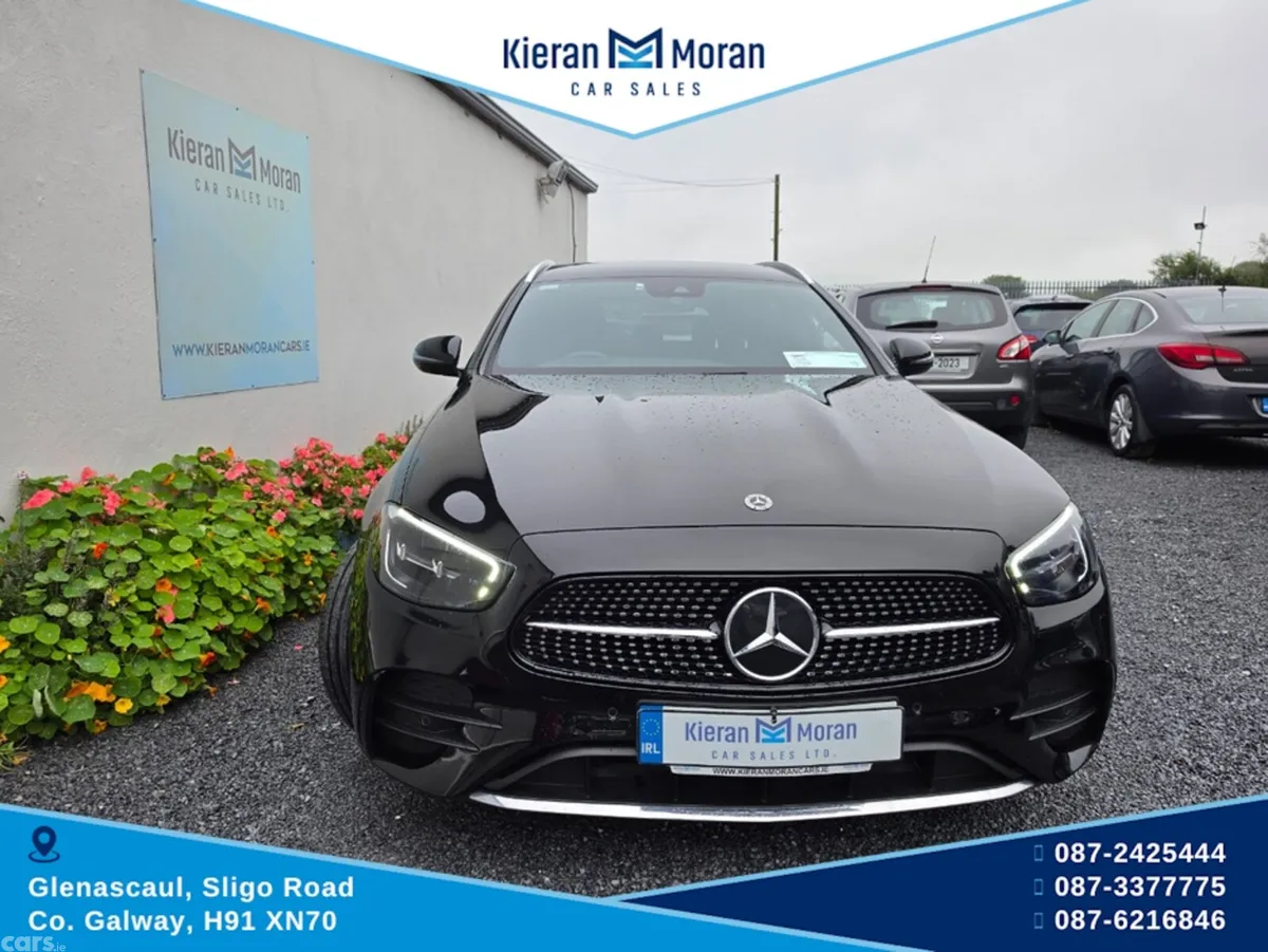 Mercedes-Benz E-Class Estate, Diesel Plug-in Hybrid, 2023, Black