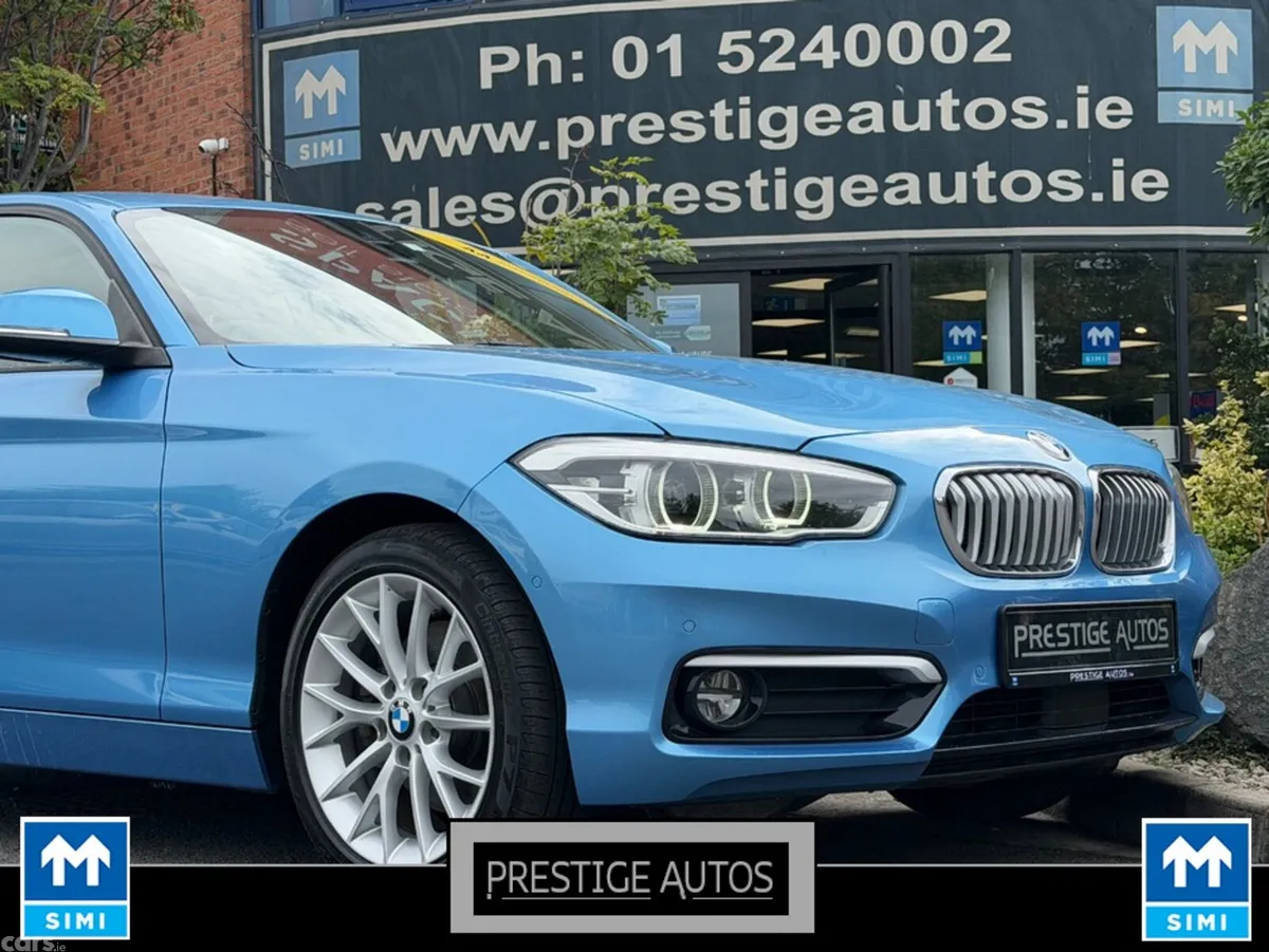 BMW 1-Series Hatchback, Diesel, 2018, Blue
