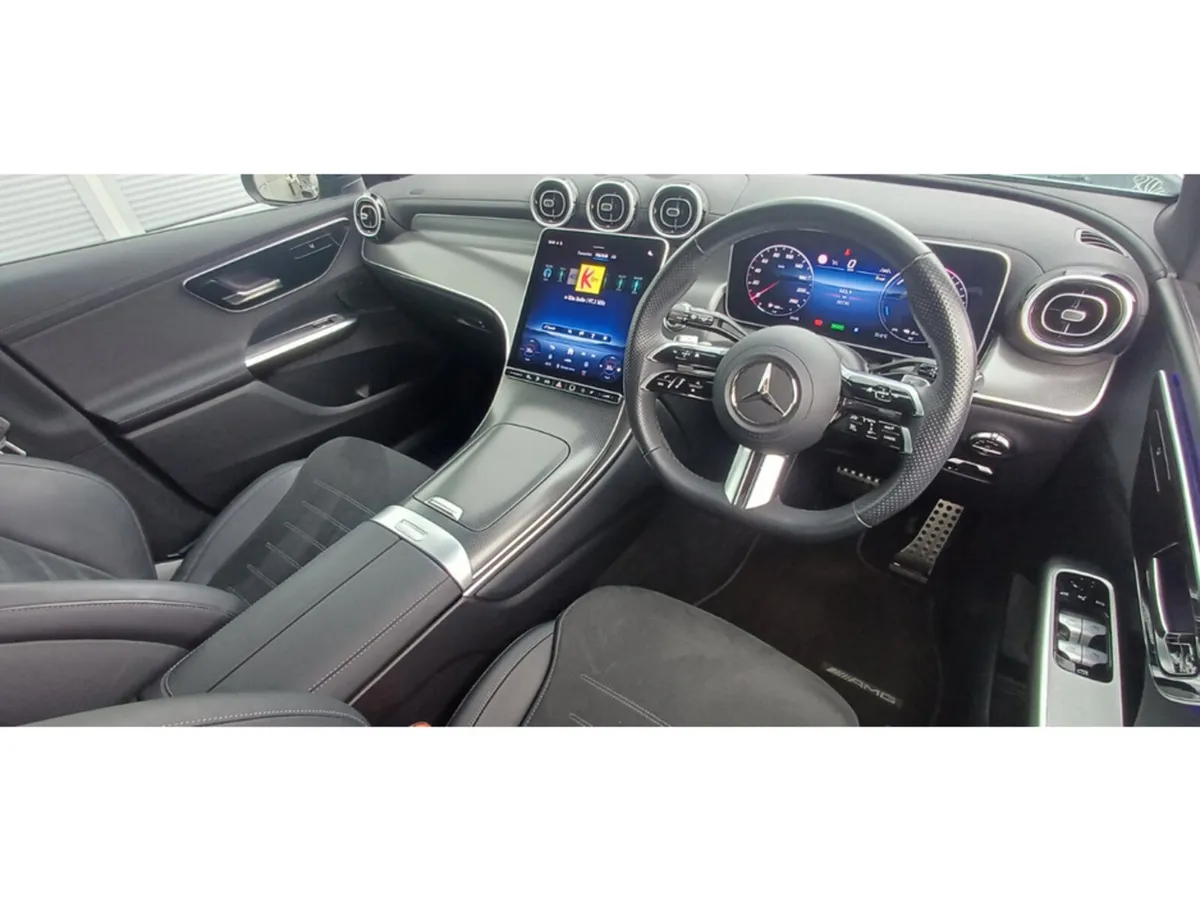 Mercedes-Benz GLC Estate, Diesel Hybrid, 2024, Silver