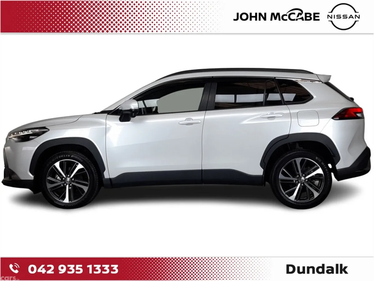Toyota Corolla Cross SUV, Petrol Hybrid, 2023, White