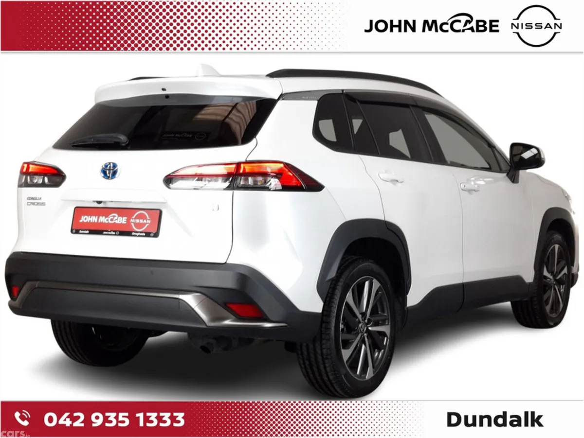 Toyota Corolla Cross SUV, Petrol Hybrid, 2023, White