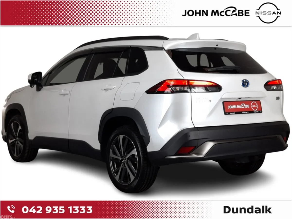 Toyota Corolla Cross SUV, Petrol Hybrid, 2023, White
