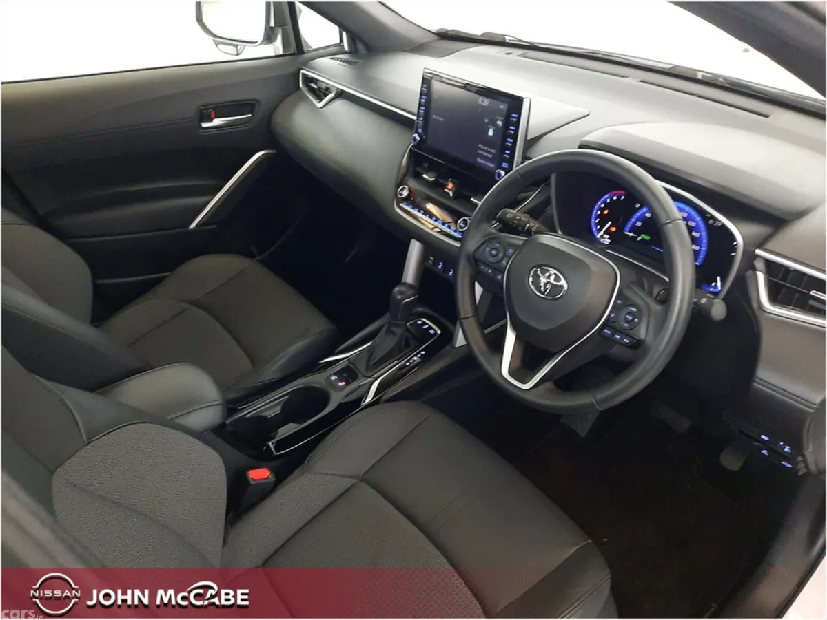 Toyota Corolla Cross SUV, Petrol Hybrid, 2023, White