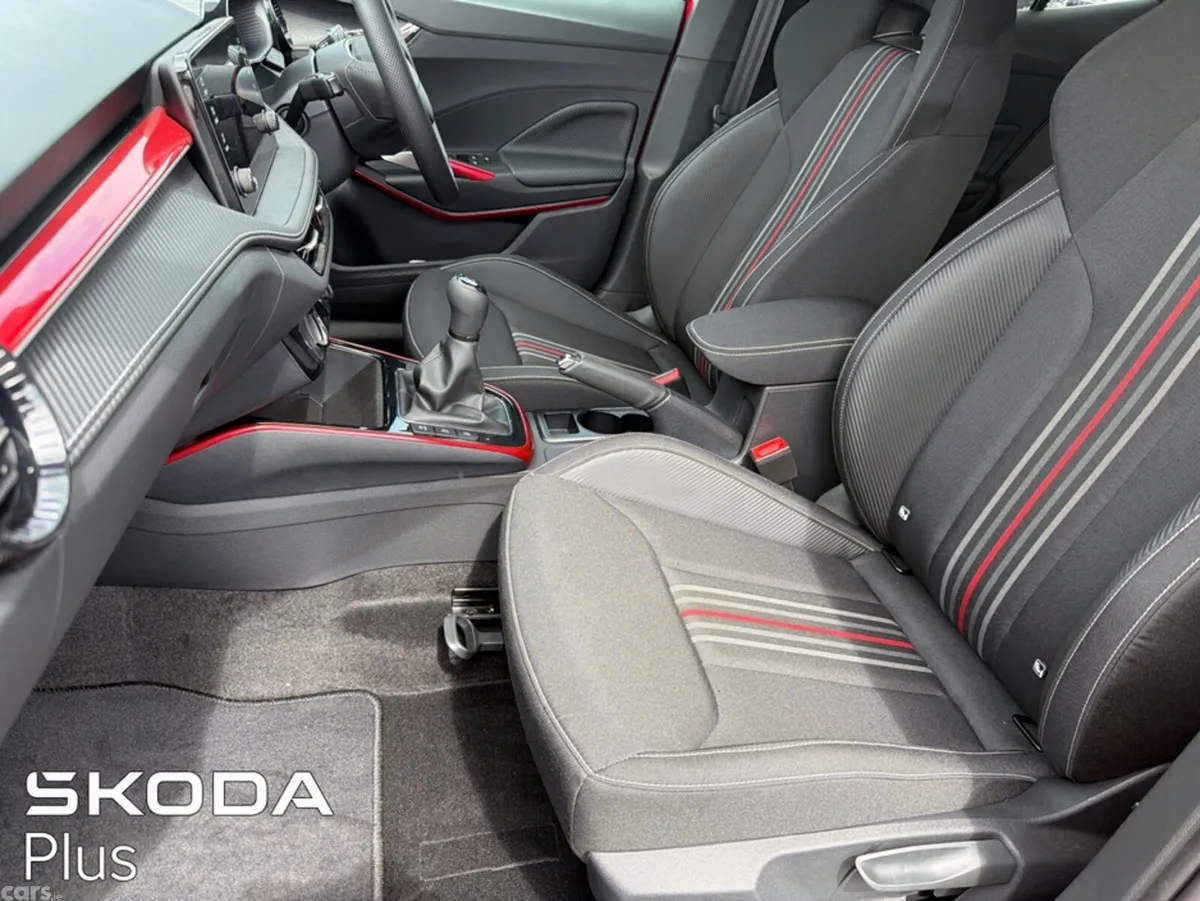 Skoda Fabia Hatchback, Petrol, 2026, Red