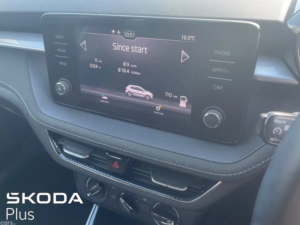 Skoda Fabia Hatchback, Petrol, 2023, White