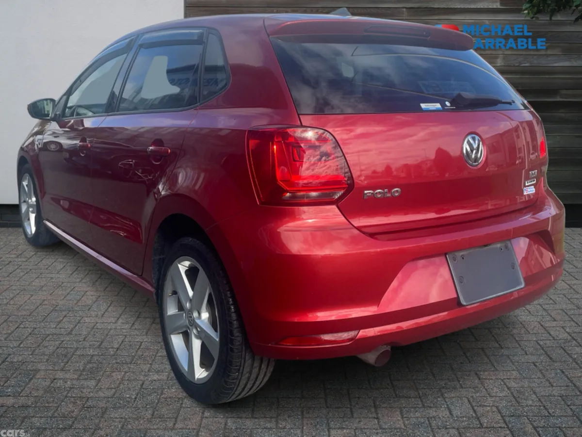 Volkswagen Polo Hatchback, Petrol, 2017, Red