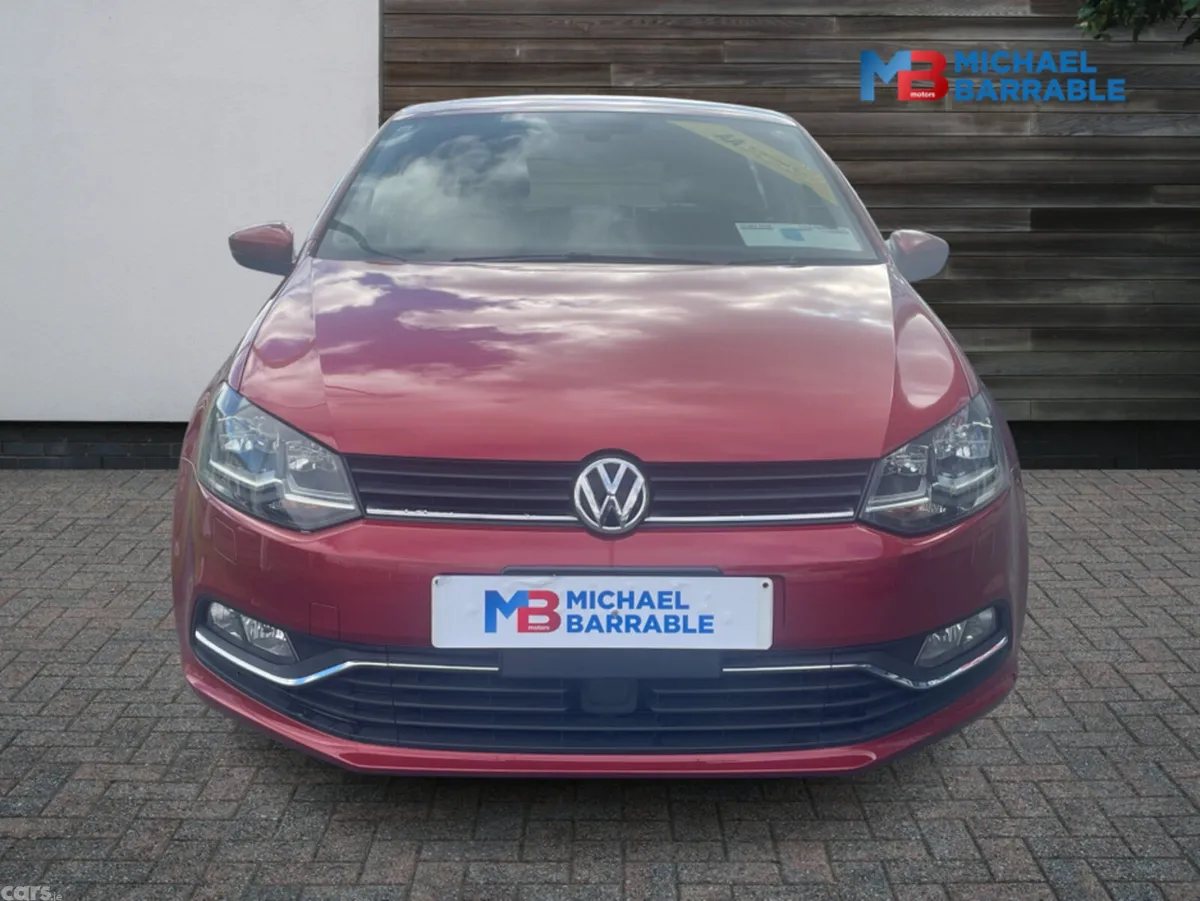 Volkswagen Polo Hatchback, Petrol, 2017, Red
