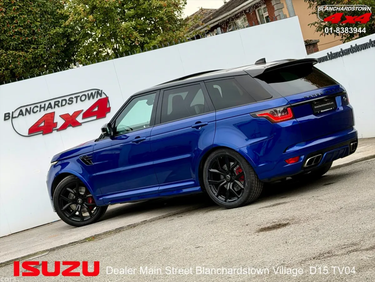 Land Rover Range Rover Sport Estate, Petrol, 2018, Blue
