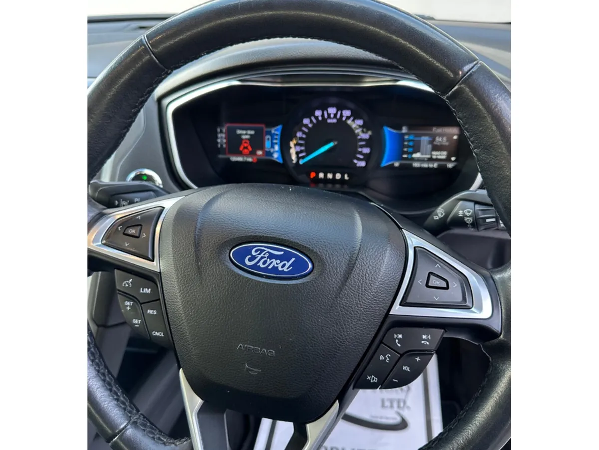 Ford Mondeo Saloon, Petrol Hybrid, 2019, White