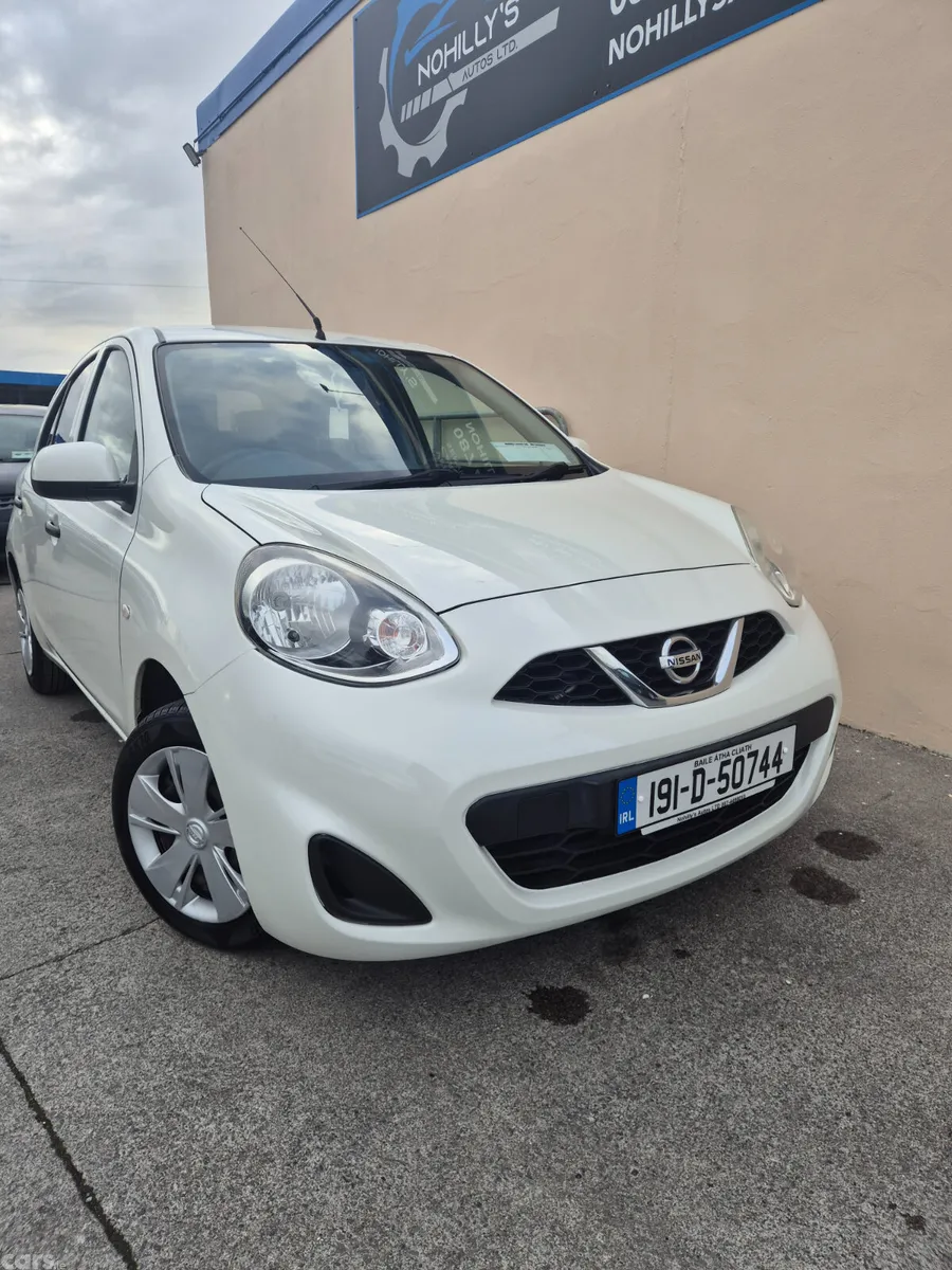 Nissan March Hatchback, Petrol, 2019, White