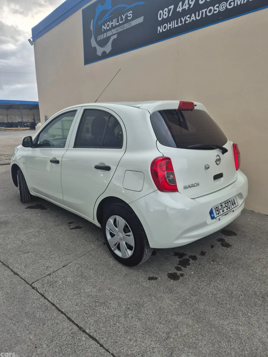 Nissan March Hatchback, Petrol, 2019, White
