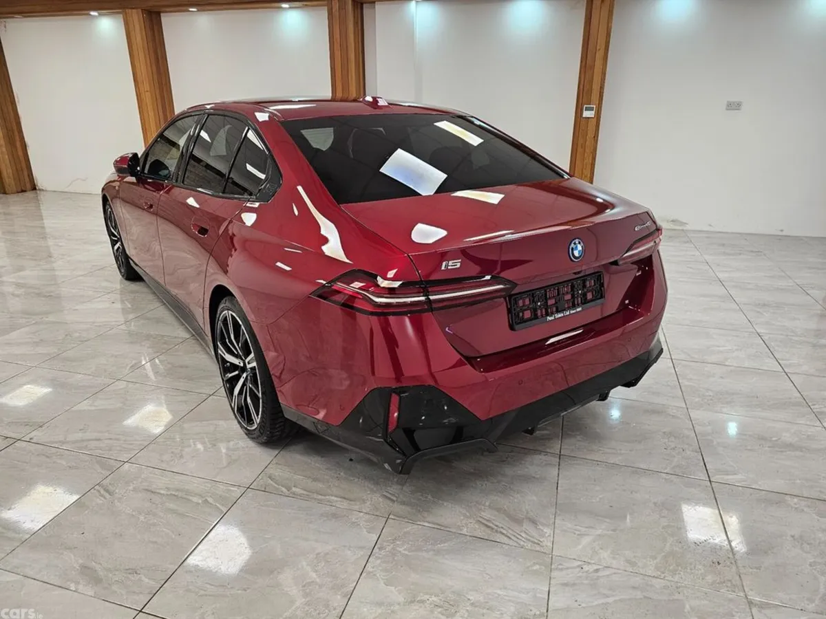 BMW i5 Saloon, Electric, 2026, Red