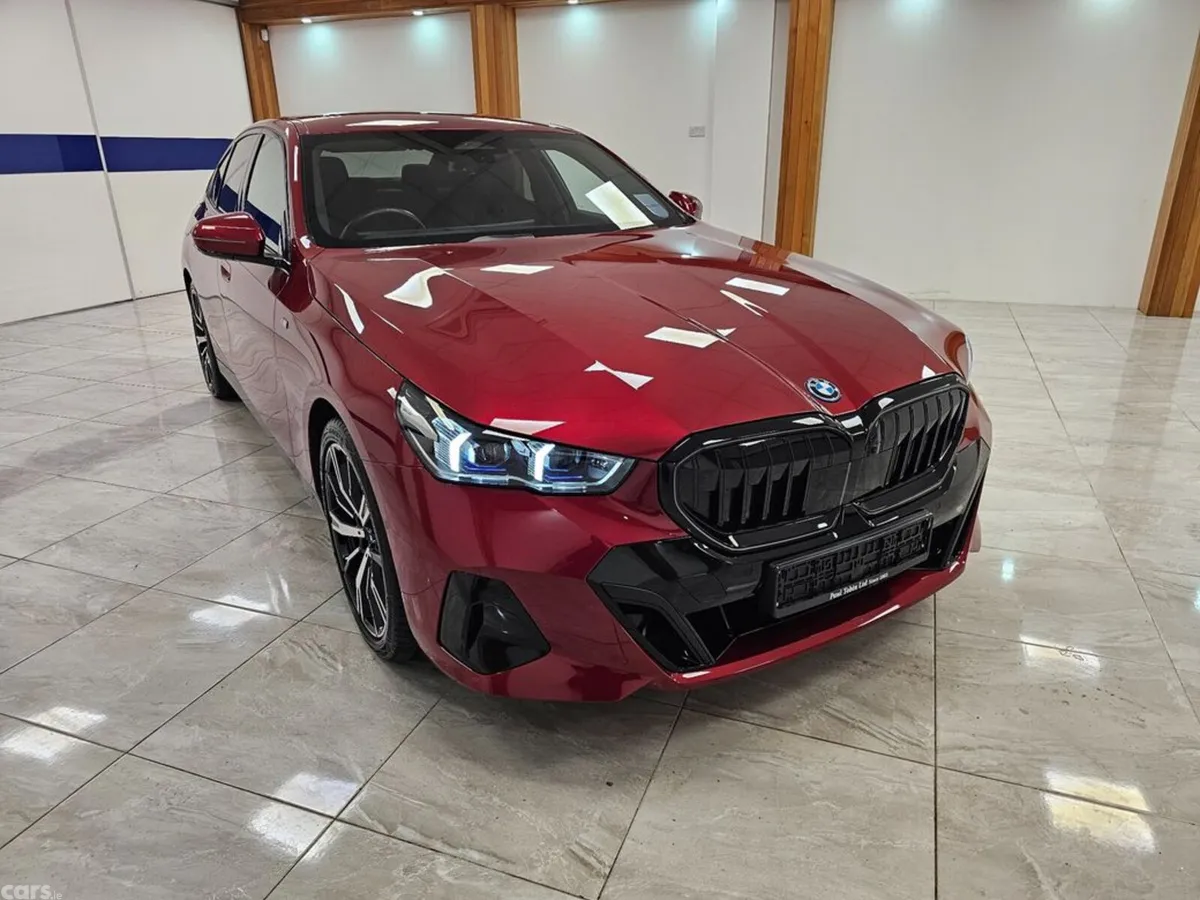 BMW i5 Saloon, Electric, 2026, Red