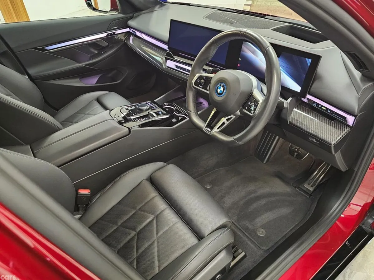 BMW i5 Saloon, Electric, 2026, Red