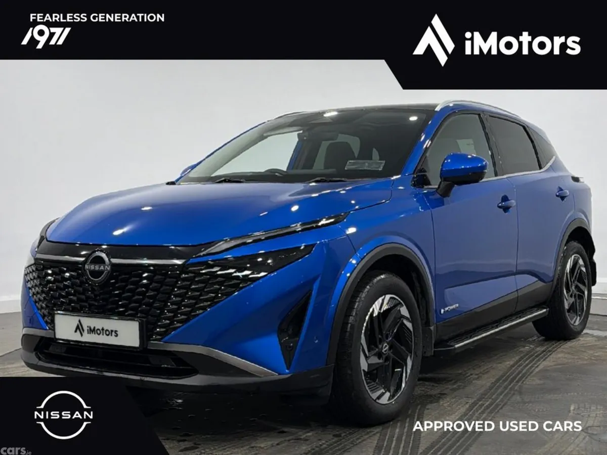 Nissan Qashqai SUV, Petrol Hybrid, 2026, Blue
