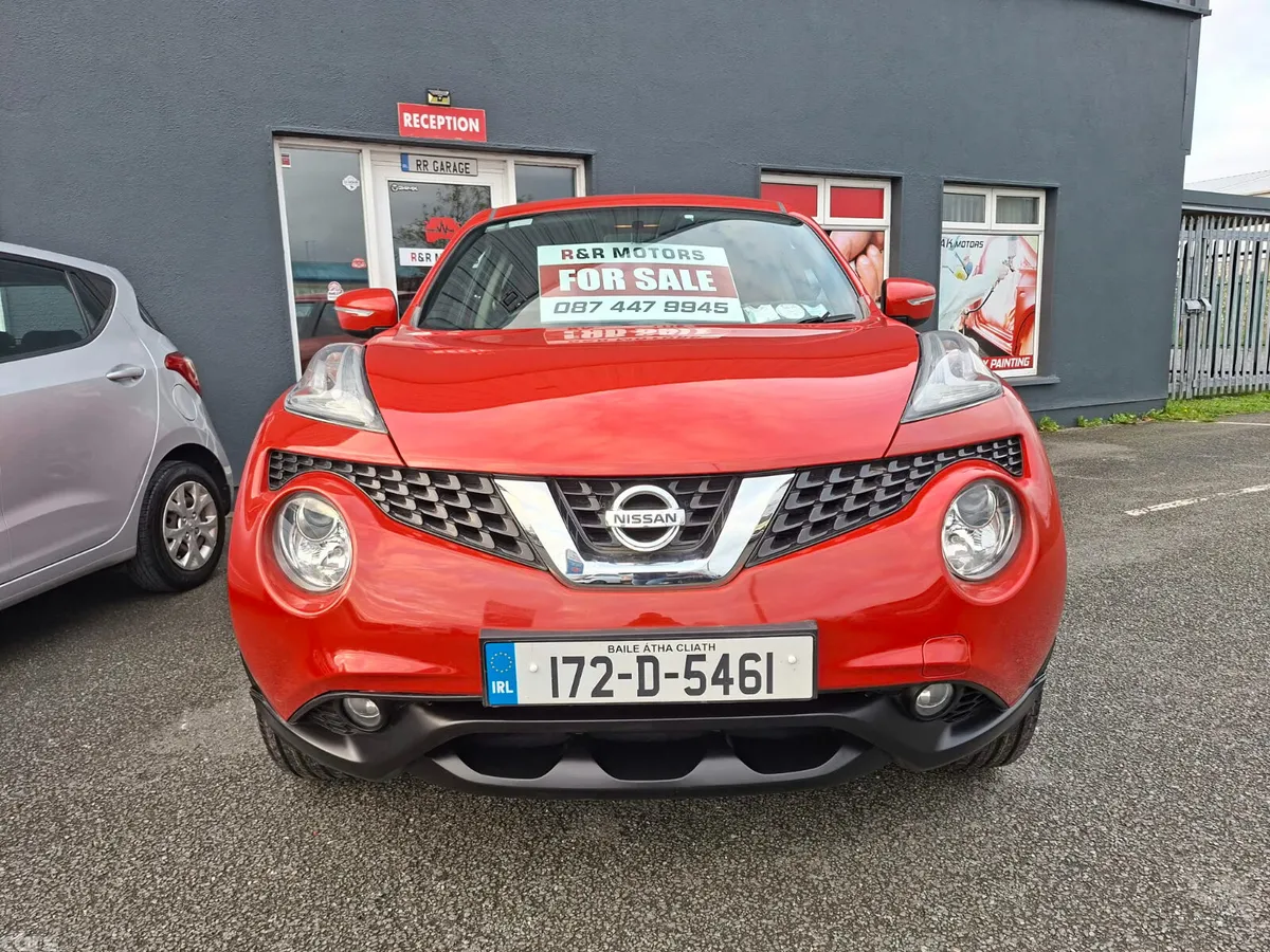 Nissan Juke SUV, Petrol, 2017, Red
