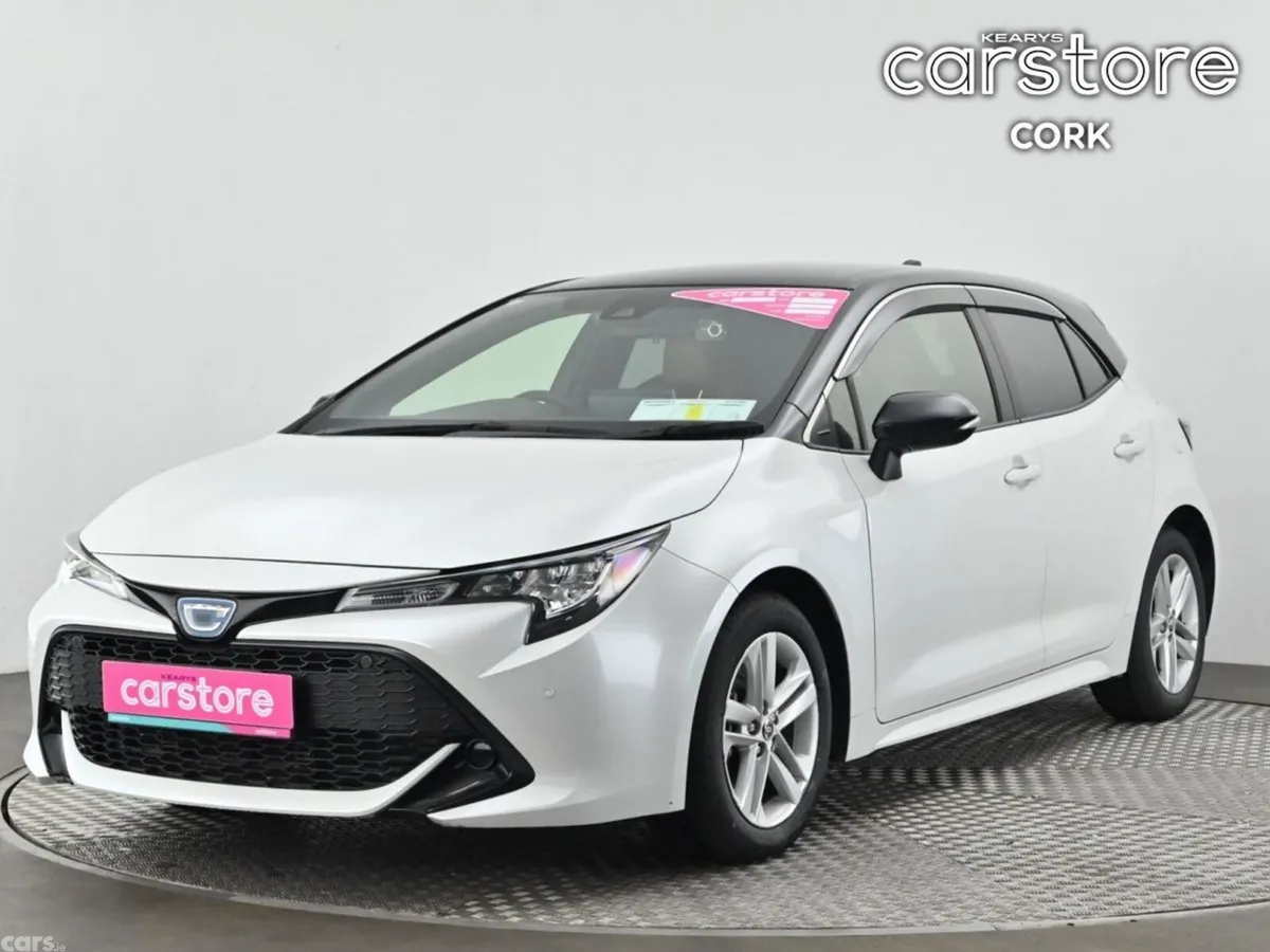 Toyota Corolla Hatchback, Petrol Hybrid, 2021, White