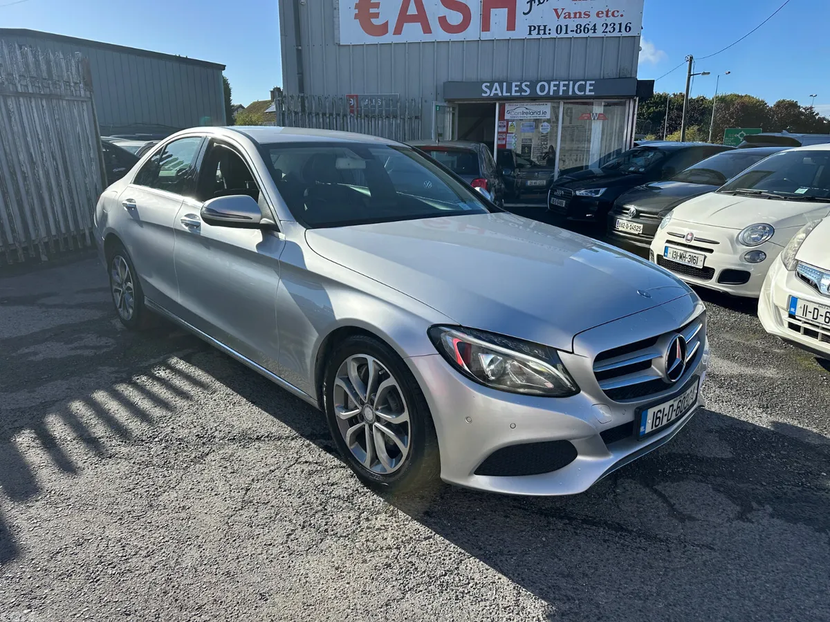 Mercedes-Benz C-Class Saloon, Petrol Plug-in Hybrid, 2016, Silver