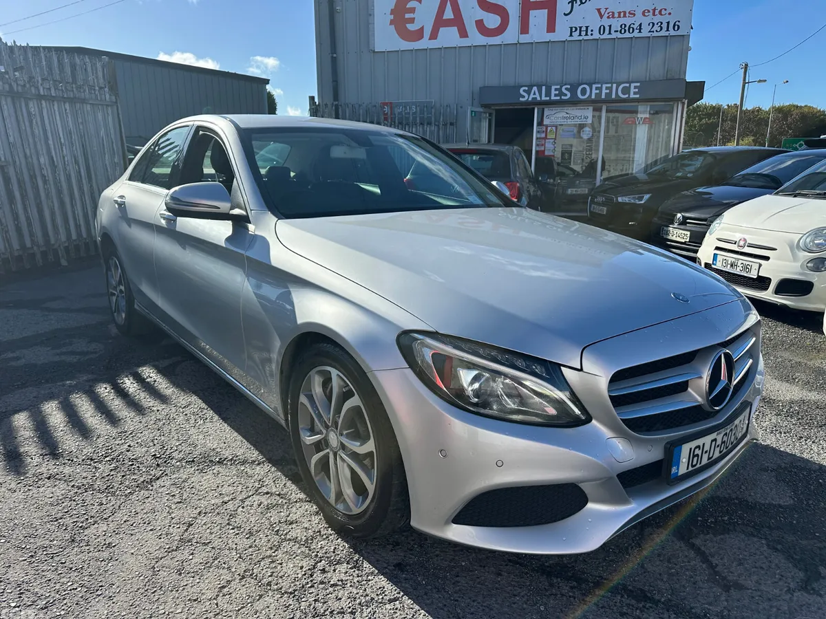 Mercedes-Benz C-Class Saloon, Petrol Plug-in Hybrid, 2016, Silver