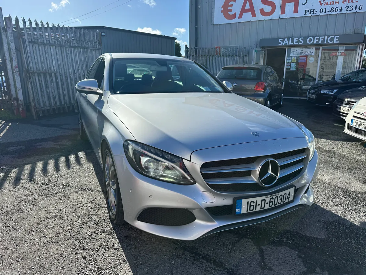 Mercedes-Benz C-Class Saloon, Petrol Plug-in Hybrid, 2016, Silver