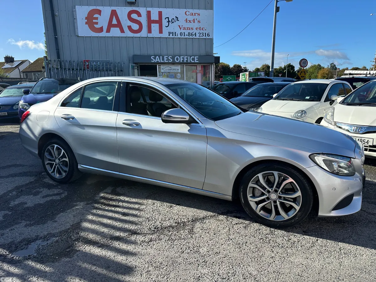 Mercedes-Benz C-Class Saloon, Petrol Plug-in Hybrid, 2016, Silver