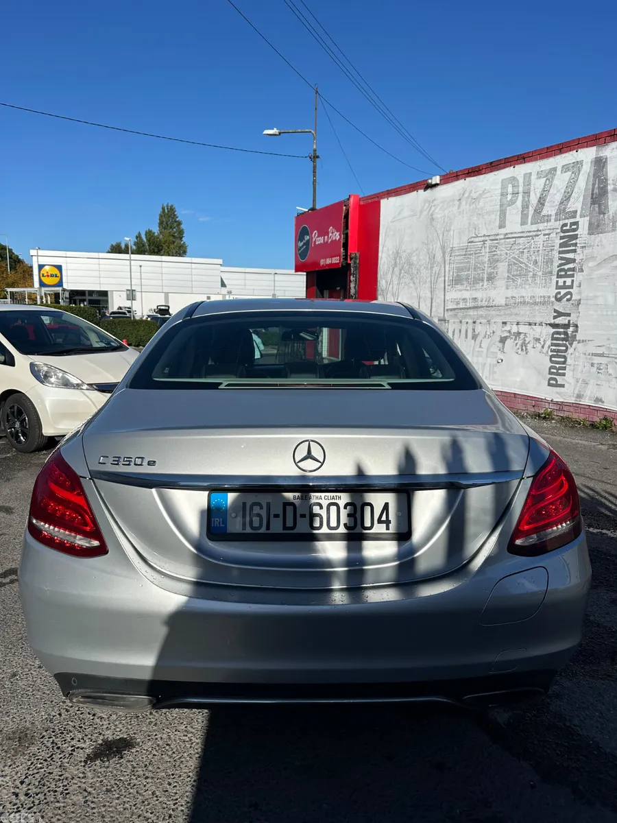 Mercedes-Benz C-Class Saloon, Petrol Plug-in Hybrid, 2016, Silver