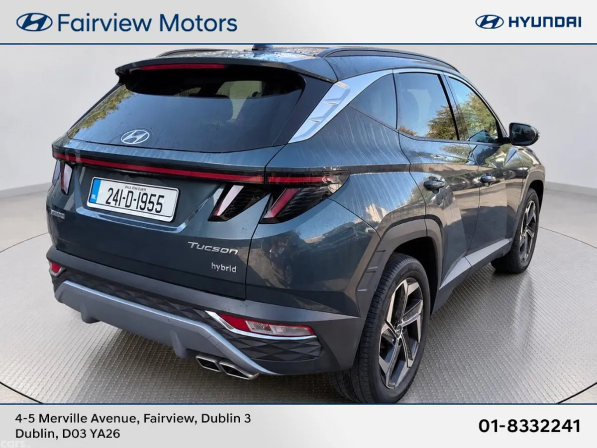 Hyundai Tucson SUV, Petrol Hybrid, 2024, Blue