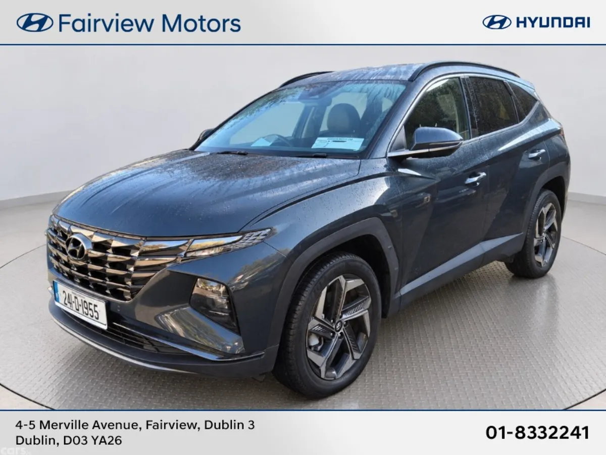 Hyundai Tucson SUV, Petrol Hybrid, 2024, Blue