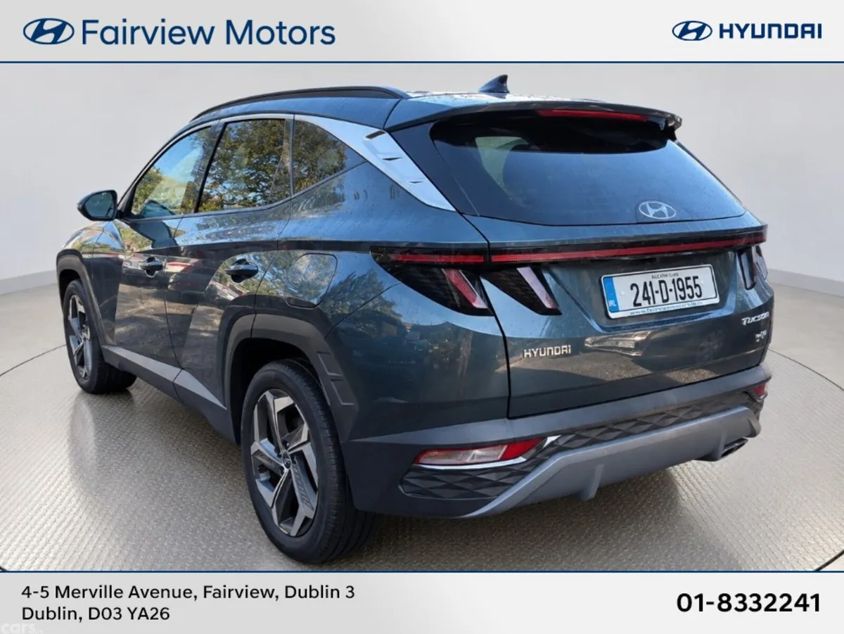 Hyundai Tucson SUV, Petrol Hybrid, 2024, Blue