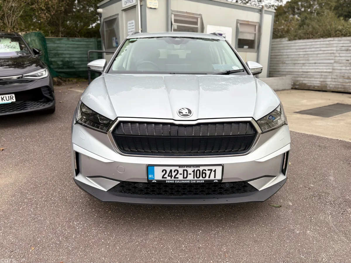 Skoda Enyaq SUV, Electric, 2024, Grey