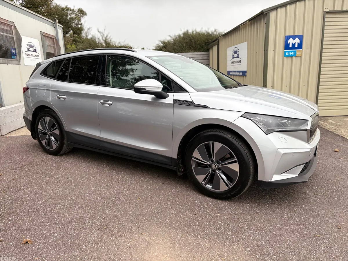 Skoda Enyaq SUV, Electric, 2024, Grey