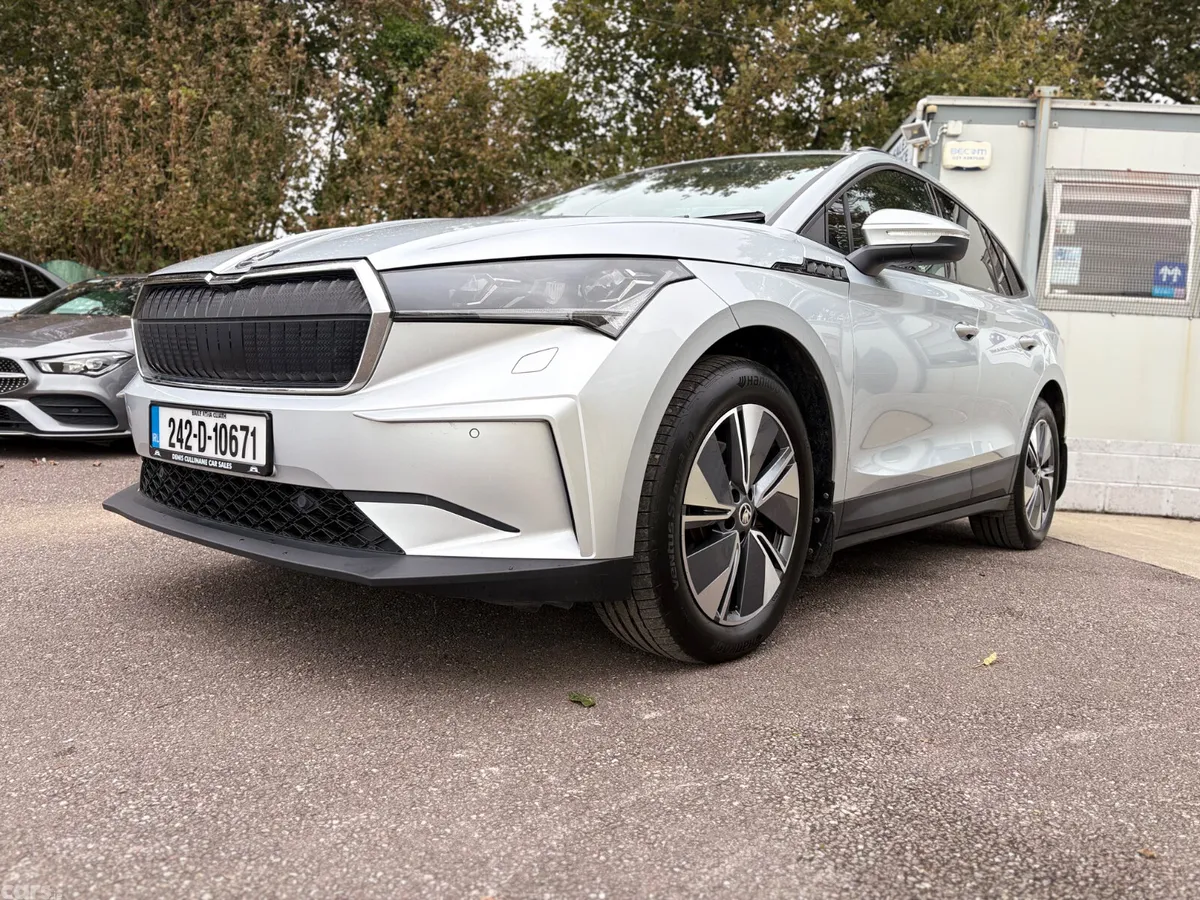 Skoda Enyaq SUV, Electric, 2024, Grey