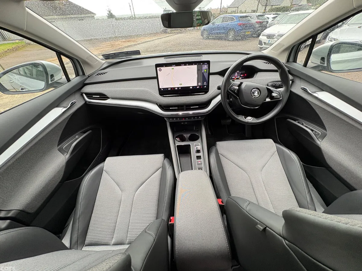 Skoda Enyaq SUV, Electric, 2024, Grey
