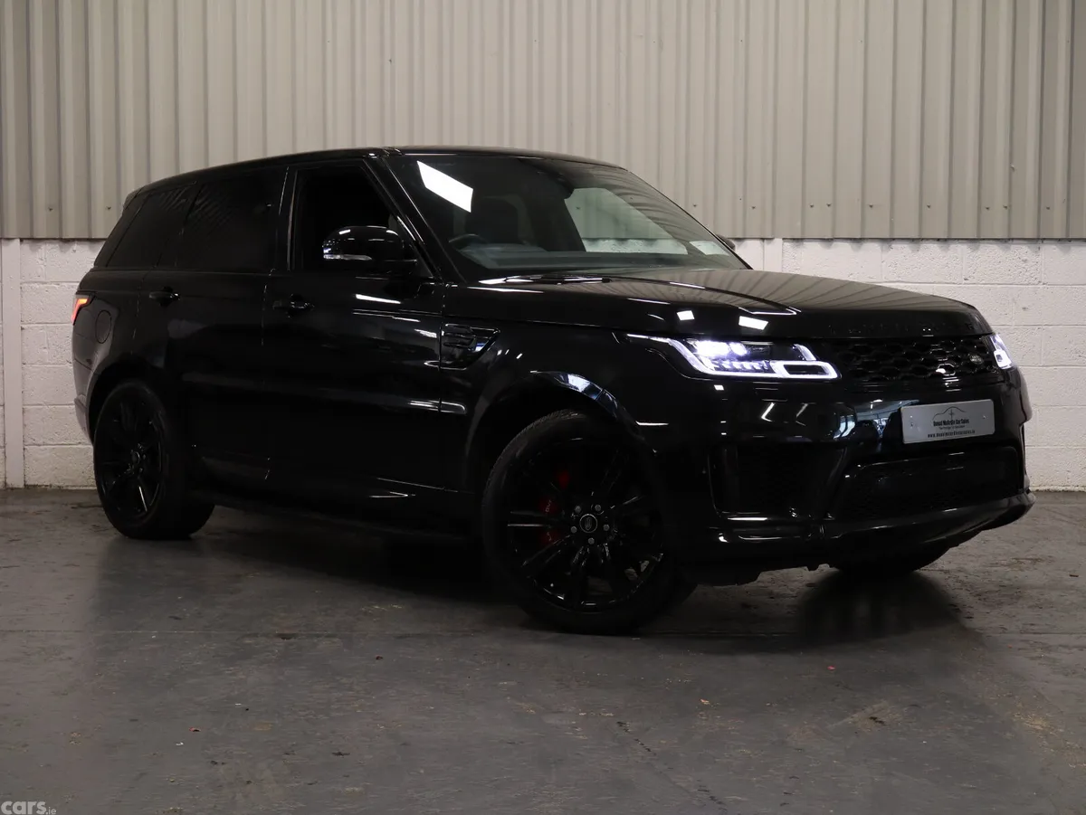 Land Rover Range Rover Sport SUV, Petrol Hybrid, 2022, Black