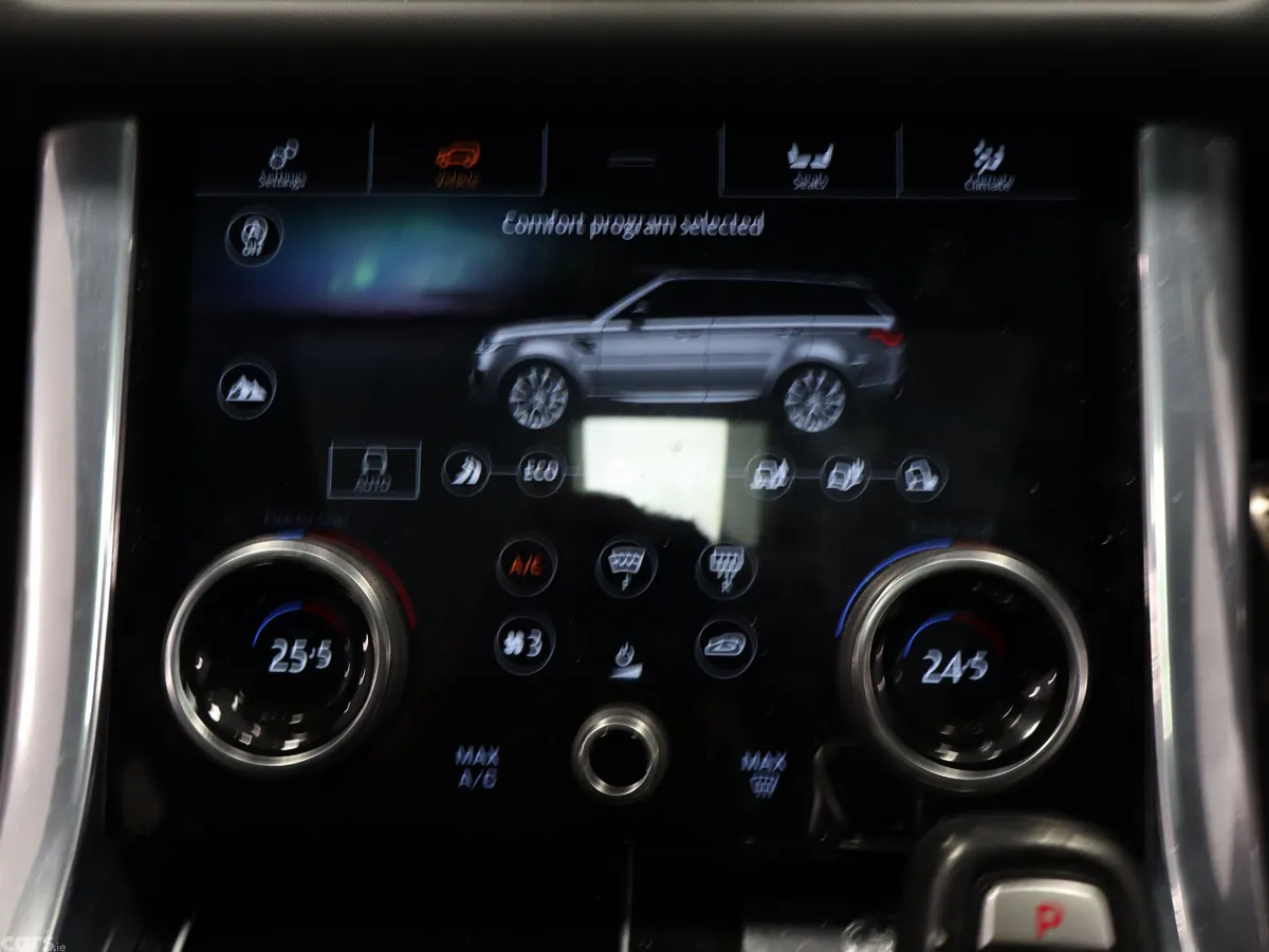 Land Rover Range Rover Sport SUV, Petrol Hybrid, 2022, Black