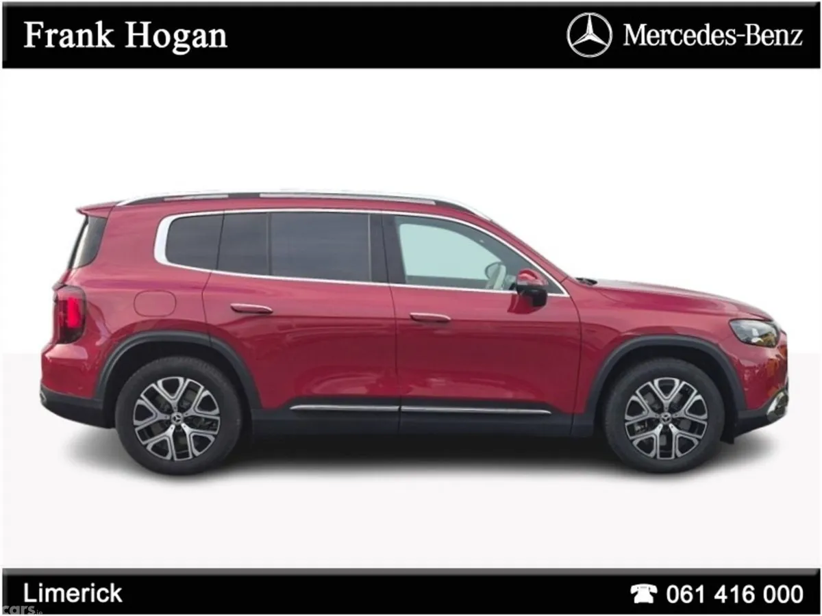 Mercedes-Benz GLB SUV, Electric, 2027, Red