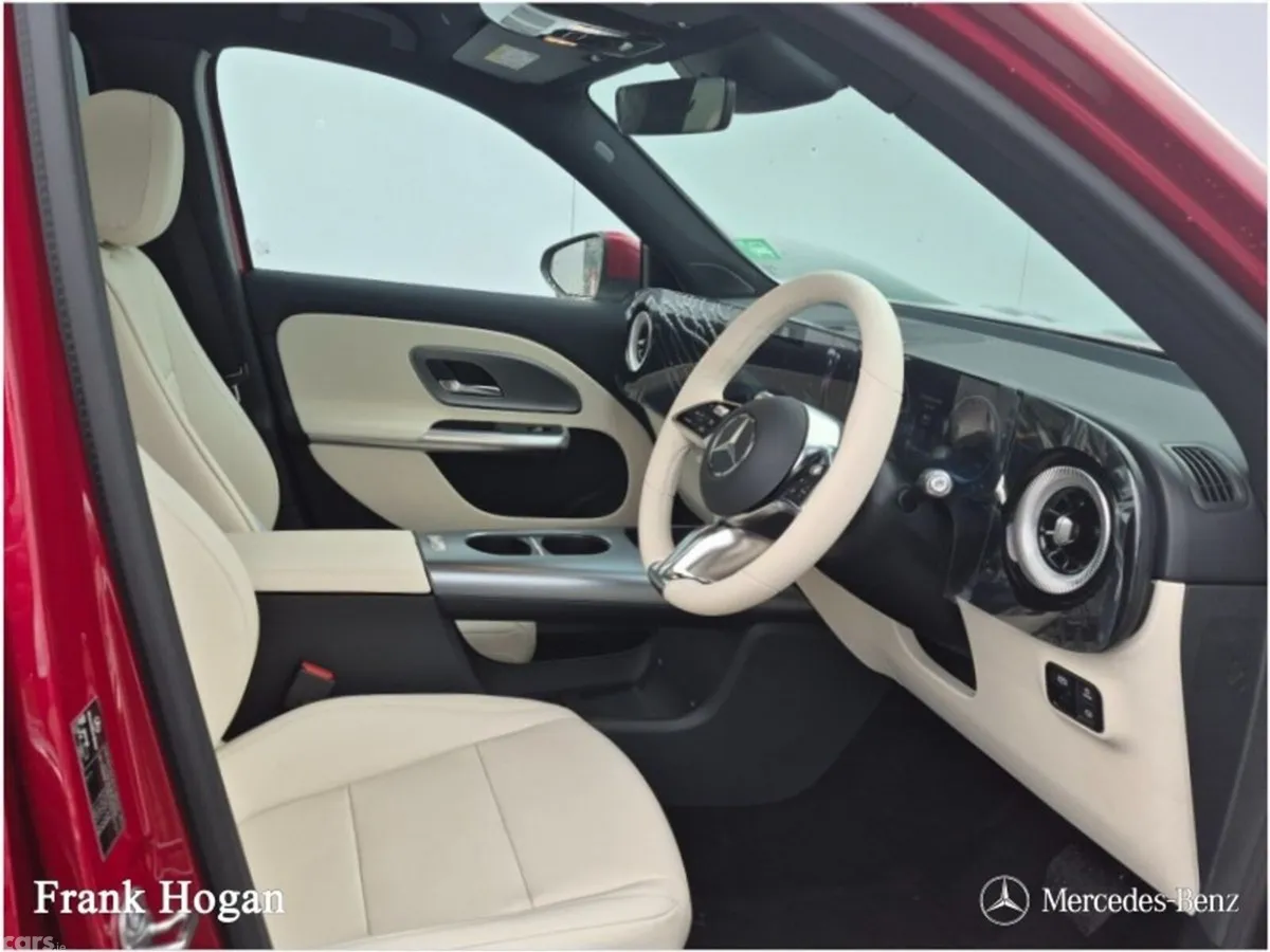 Mercedes-Benz GLB SUV, Electric, 2027, Red