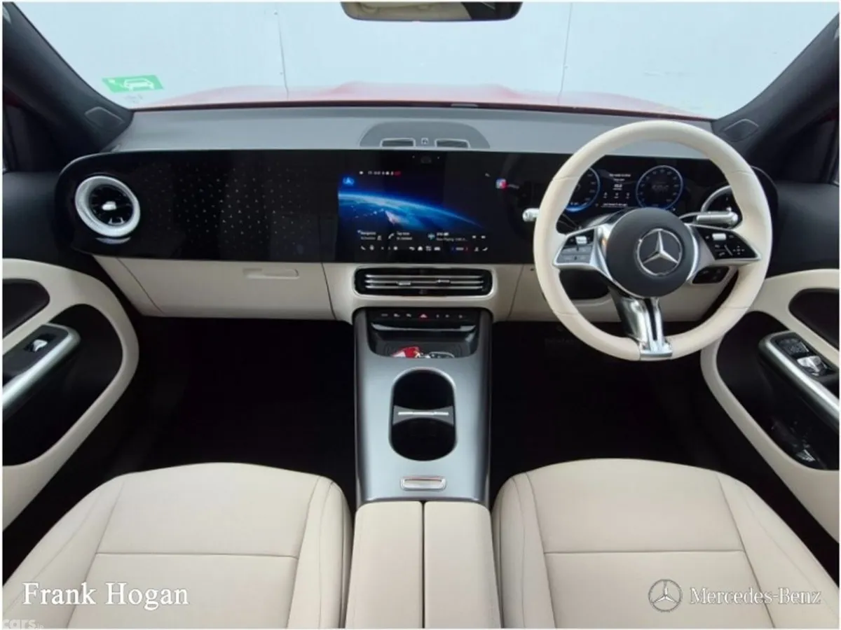 Mercedes-Benz GLB SUV, Electric, 2027, Red