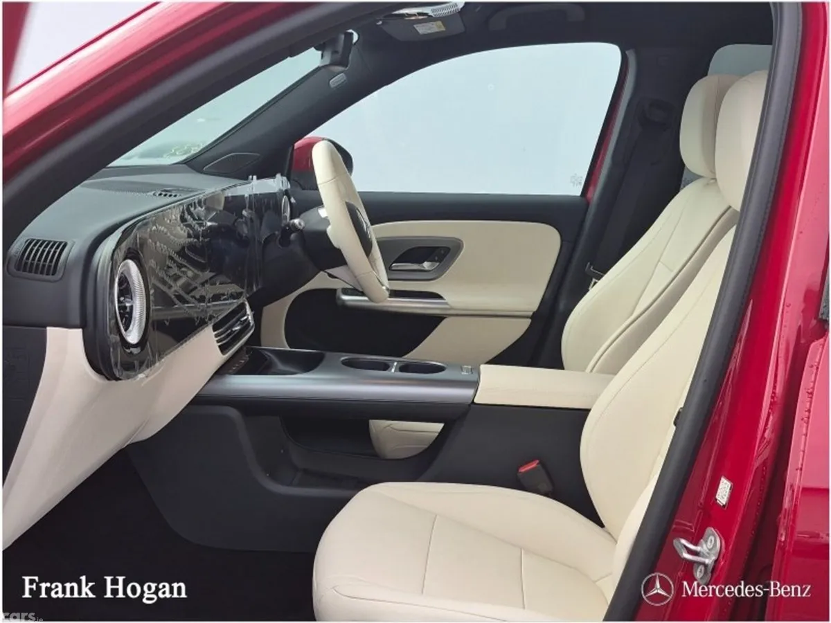 Mercedes-Benz GLB SUV, Electric, 2027, Red