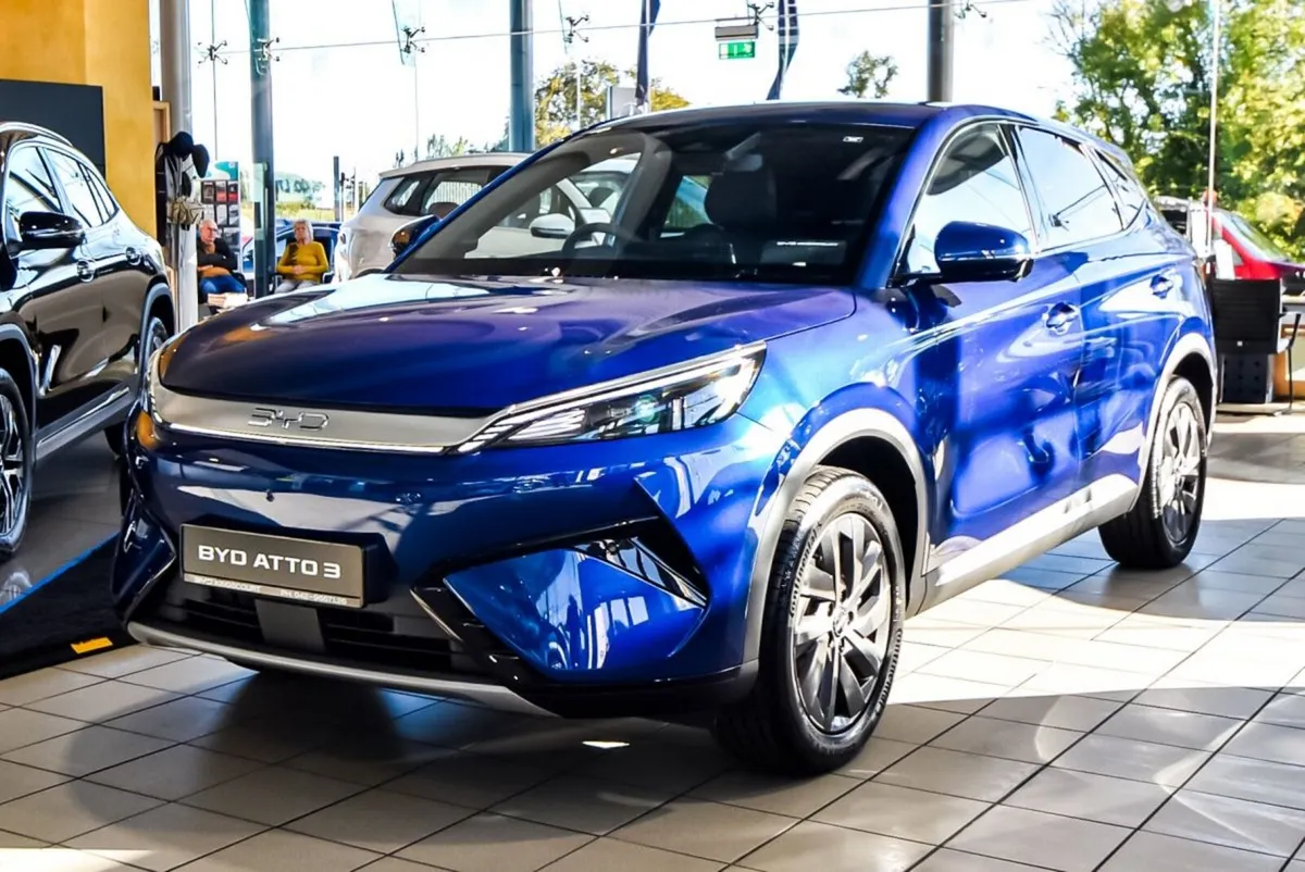 BYD ATTO 3 SUV, Electric, 2027, Blue